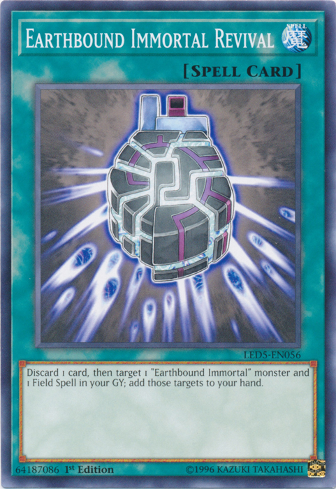Earthbound Immortal Revival [LED5-EN056] Common Yu-Gi-Oh!