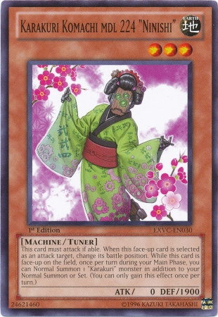 Karakuri Komachi mdl 224 "Ninishi" [EXVC-EN030] Common Yu-Gi-Oh!