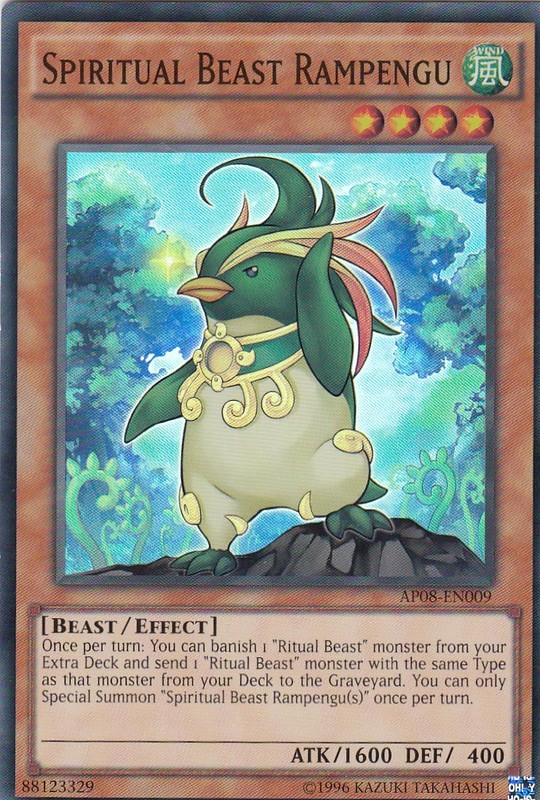 Spiritual Beast Rampengu [AP08-EN009] Super Rare Yu-Gi-Oh!
