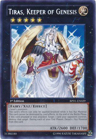 Tiras, Keeper of Genesis [BP01-EN029] Rare Yu-Gi-Oh!