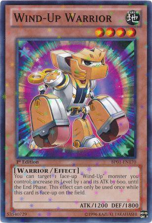 Wind-Up Warrior [BP01-EN170] Starfoil Rare Yu-Gi-Oh!