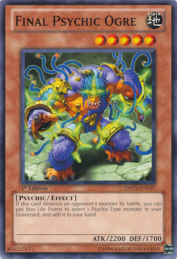 Final Psychic Ogre [DREV-EN037] Common Yu-Gi-Oh!