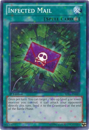 Infected Mail [BP01-EN085] Starfoil Rare Yu-Gi-Oh!
