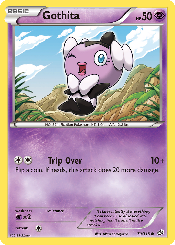 Gothita (70/113) [Black & White: Legendary Treasures] Pokémon