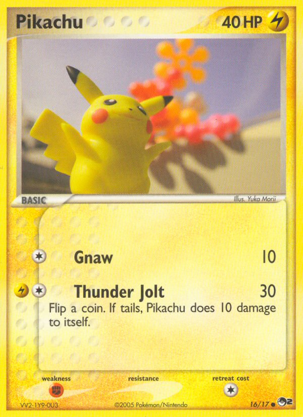 Pikachu (16/17) [POP Series 2] Pokémon