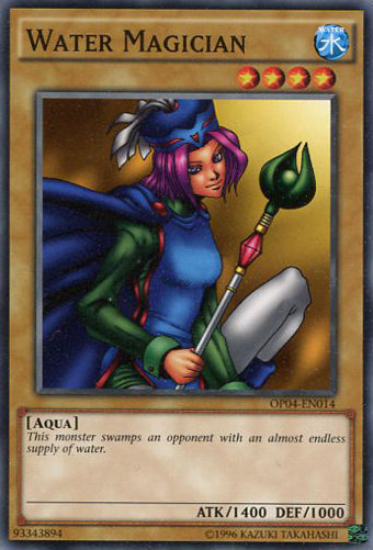 Water Magician [OP04-EN014] Short Print Yu-Gi-Oh!