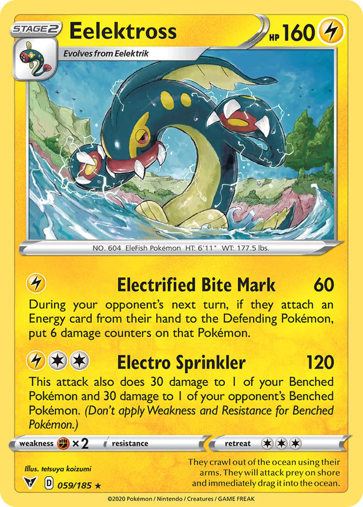 Eelektross (059/185) [Sword & Shield: Vivid Voltage] Pokémon