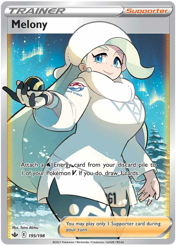 Melony (195/198) [Sword & Shield: Chilling Reign] Pokémon