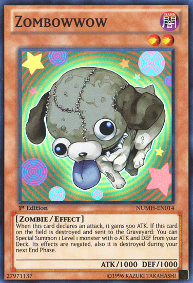 Zombowwow [NUMH-EN014] Super Rare Yu-Gi-Oh!