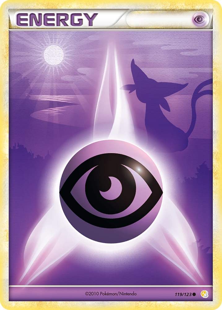 Psychic Energy (119/123) [HeartGold & SoulSilver: Base Set] Pokémon