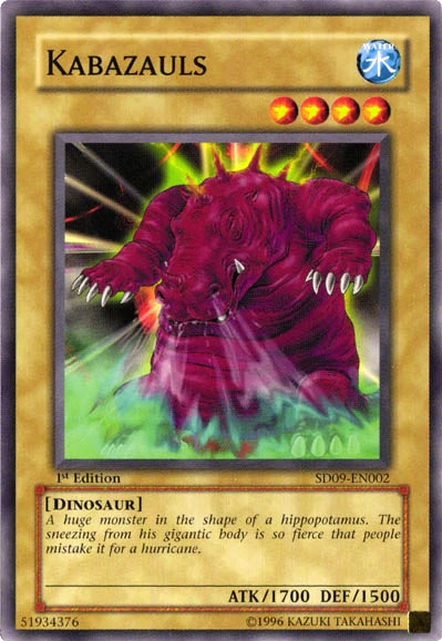 Kabazauls [SD09-EN002] Common Yu-Gi-Oh!