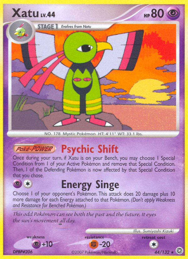 Xatu (44/132) [Diamond & Pearl: Secret Wonders] Pokémon