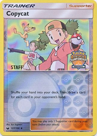 Copycat (127/168) (Regional Championship Promo Staff) [Sun & Moon: Celestial Storm] Pokémon