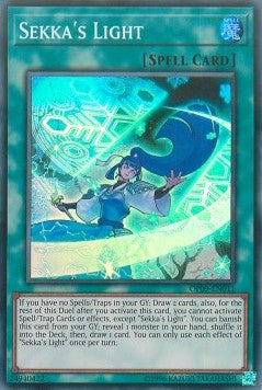 Sekka's Light [OP09-EN011] Super Rare Yu-Gi-Oh!