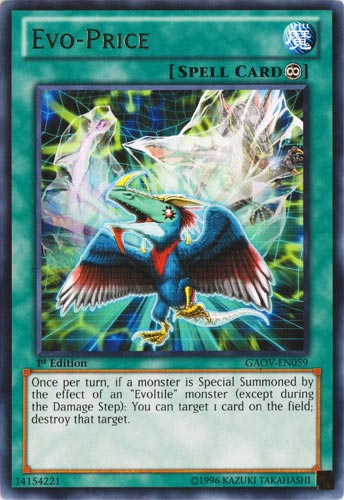 Evo-Price [GAOV-EN059] Rare Yu-Gi-Oh!