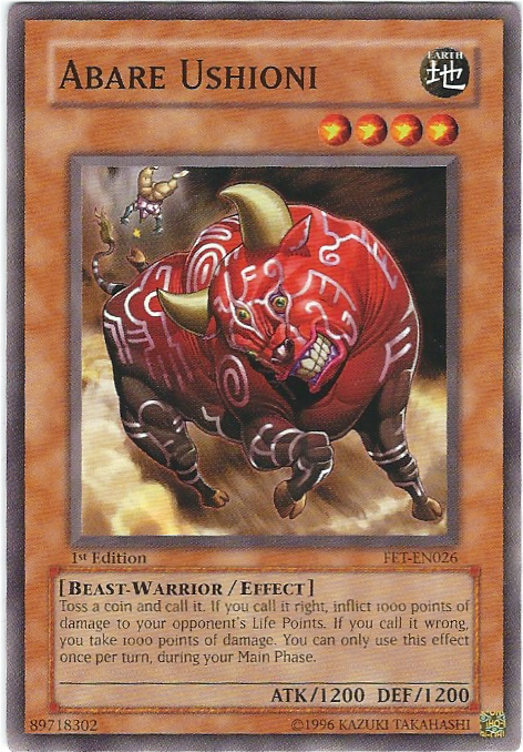 Abare Ushioni [FET-EN026] Common Yu-Gi-Oh!