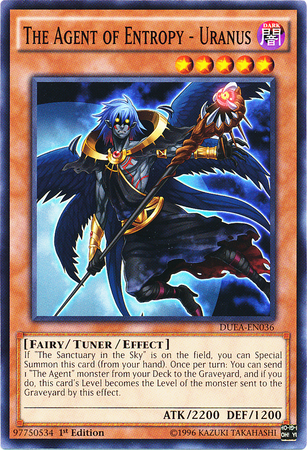 The Agent of Entropy - Uranus [DUEA-EN036] Common Yu-Gi-Oh!