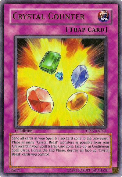 Crystal Counter [DP07-EN024] Ultra Rare Yu-Gi-Oh!