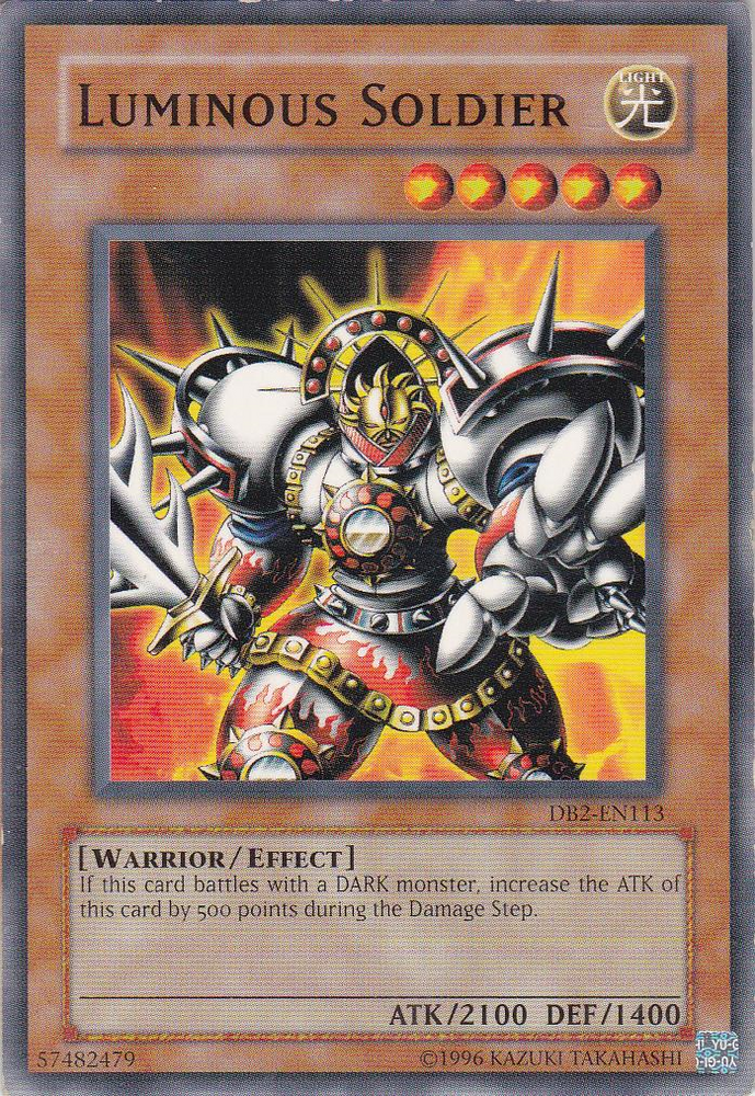 Luminous Soldier [DB2-EN113] Common Yu-Gi-Oh!