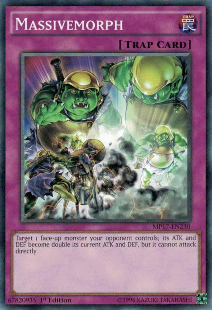 Massivemorph [MP17-EN230] Common Yu-Gi-Oh!