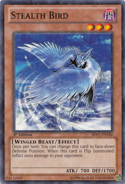 Stealth Bird [BP01-EN184] Starfoil Rare Yu-Gi-Oh!