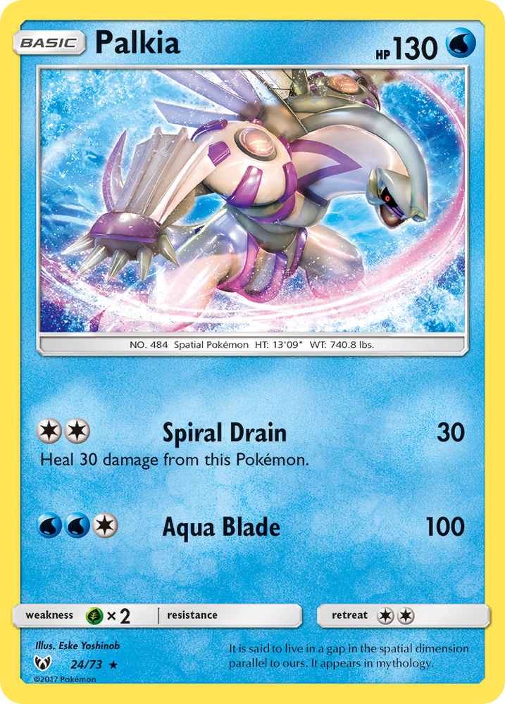 Palkia (24/73) [Sun & Moon: Shining Legends] Pokémon