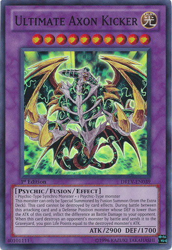 Ultimate Axon Kicker [DREV-EN039] Super Rare Yu-Gi-Oh!