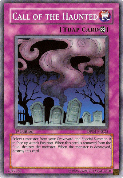 Call of the Haunted [DP04-EN025] Common Yu-Gi-Oh!