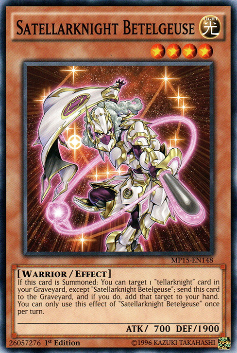 Satellarknight Betelgeuse [MP15-EN148] Common Yu-Gi-Oh!