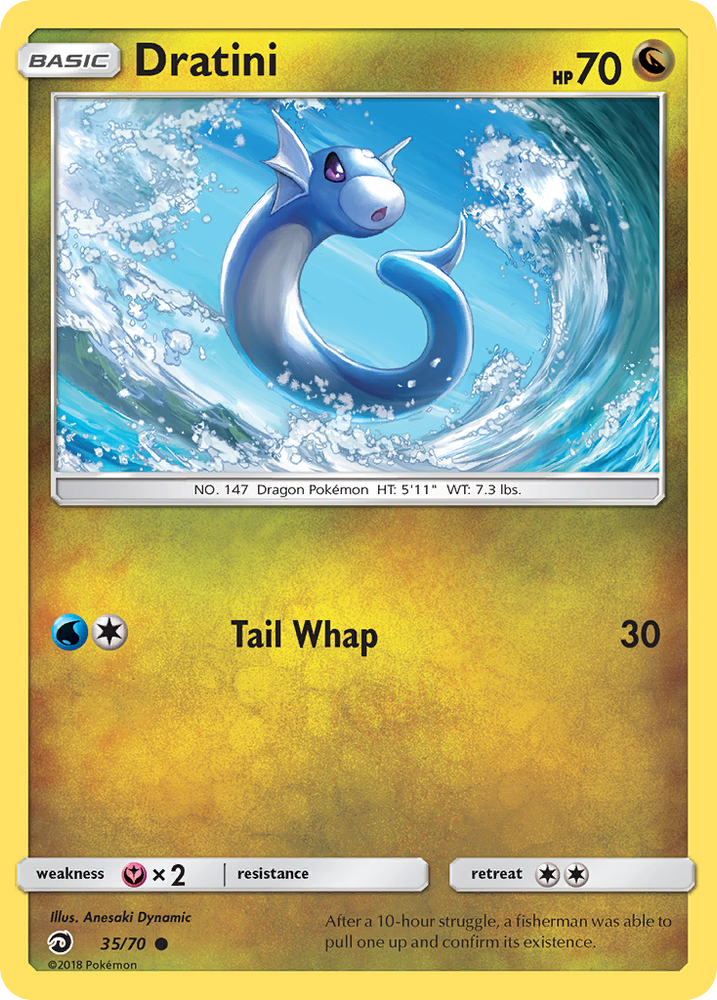 Dratini (35/70) [Sun & Moon: Dragon Majesty] Pokémon