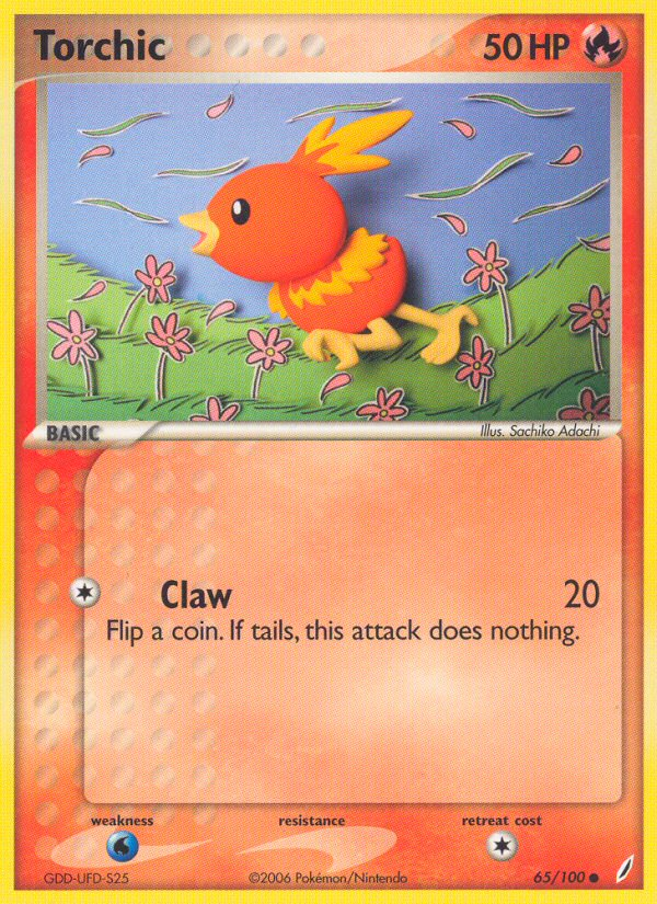 Torchic (65/100) [EX: Crystal Guardians] Pokémon