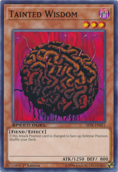 Tainted Wisdom [SBTK-EN011] Common Yu-Gi-Oh!