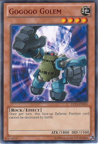 Gogogo Golem (Red) [DL15-EN010] Rare Yu-Gi-Oh!