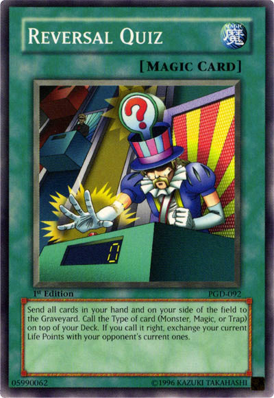 Reversal Quiz [PGD-092] Common Yu-Gi-Oh!