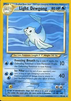 Light Dewgong (45/105) [Neo Destiny Unlimited] Pokémon