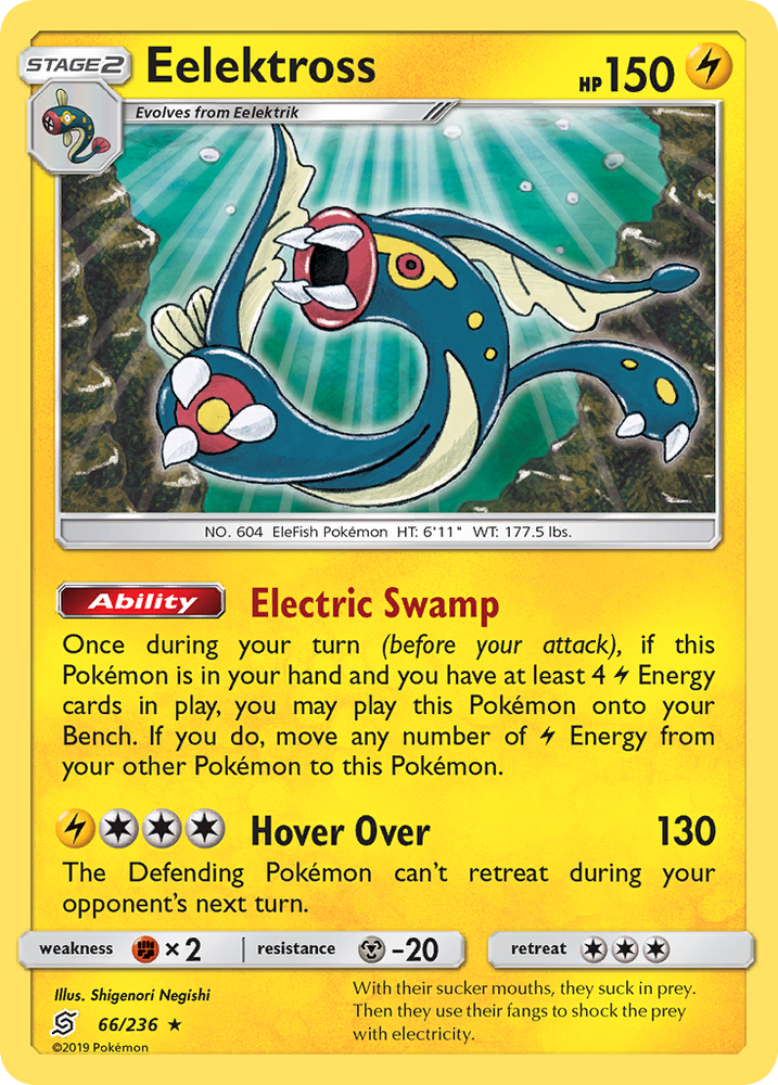Eelektross (66/236) [Sun & Moon: Unified Minds] Pokémon