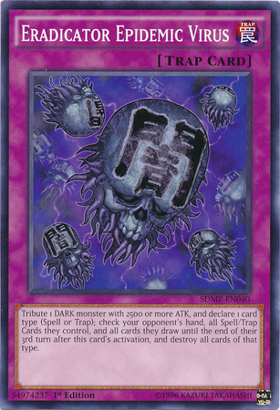 Eradicator Epidemic Virus [SDMP-EN040] Common Yu-Gi-Oh!