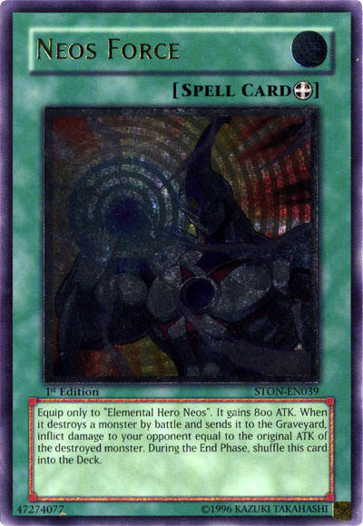 Neos Force [STON-EN039] Ultimate Rare Yu-Gi-Oh!