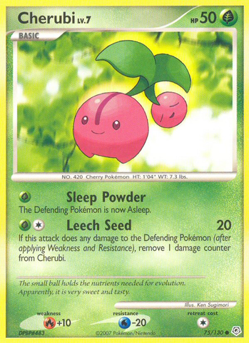 Cherubi (75/130) [Diamond & Pearl: Base Set] Pokémon