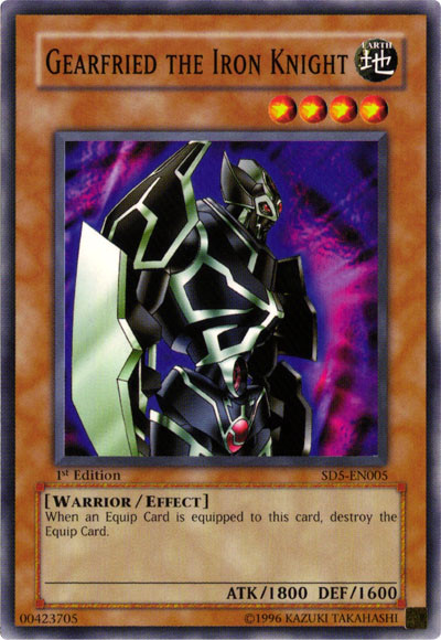 Gearfried the Iron Knight [SD5-EN005] Common Yu-Gi-Oh!