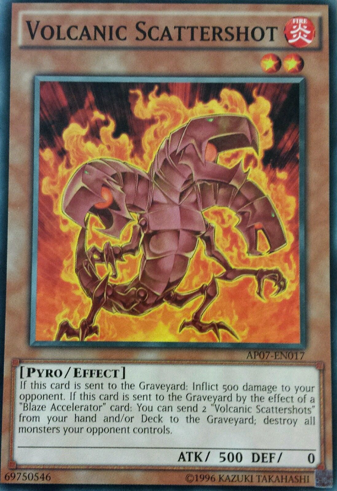 Volcanic Scattershot [AP07-EN017] Common Yu-Gi-Oh!