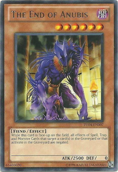 The End of Anubis [TU04-EN007] Rare Yu-Gi-Oh!