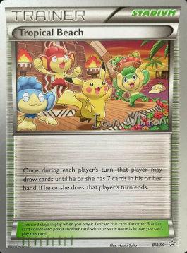 Tropical Beach (BW50) (American Gothic - Ian Whiton) [World Championships 2013] Pokémon