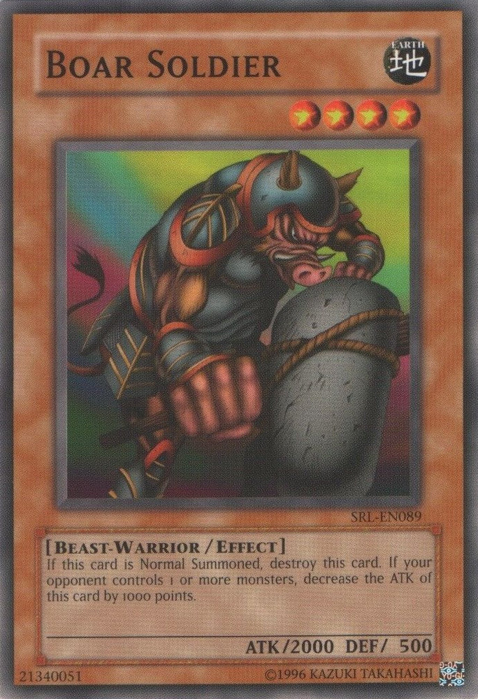 Boar Soldier [SRL-EN089] Common Yu-Gi-Oh!