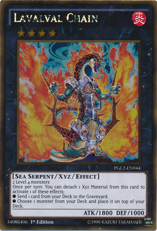 Lavalval Chain [PGL2-EN044] Gold Rare Yu-Gi-Oh!