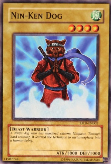 Nin-Ken Dog [DCR-EN002] Common Yu-Gi-Oh!