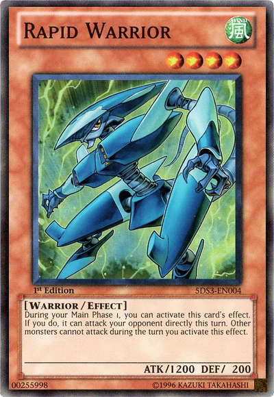 Rapid Warrior [5DS3-EN004] Super Rare Yu-Gi-Oh!