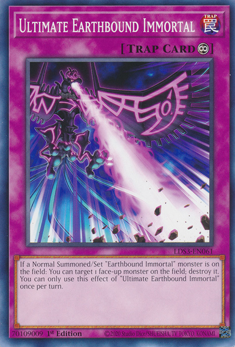 Ultimate Earthbound Immortal [LDS3-EN061] Common Yu-Gi-Oh!
