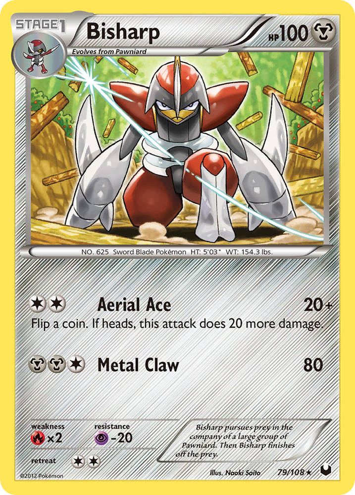 Bisharp (79/108) [Black & White: Dark Explorers] Pokémon