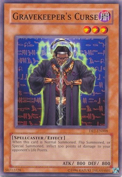 Gravekeeper's Curse [DR1-EN008] Common Yu-Gi-Oh!